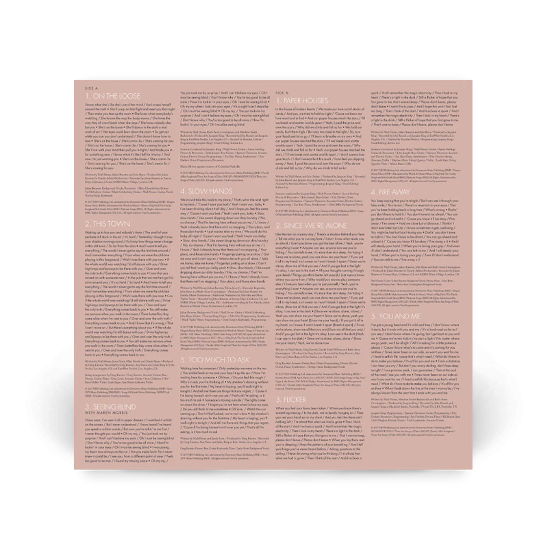 Niall Horan Flicker - Blue Swirl Vinyl USA