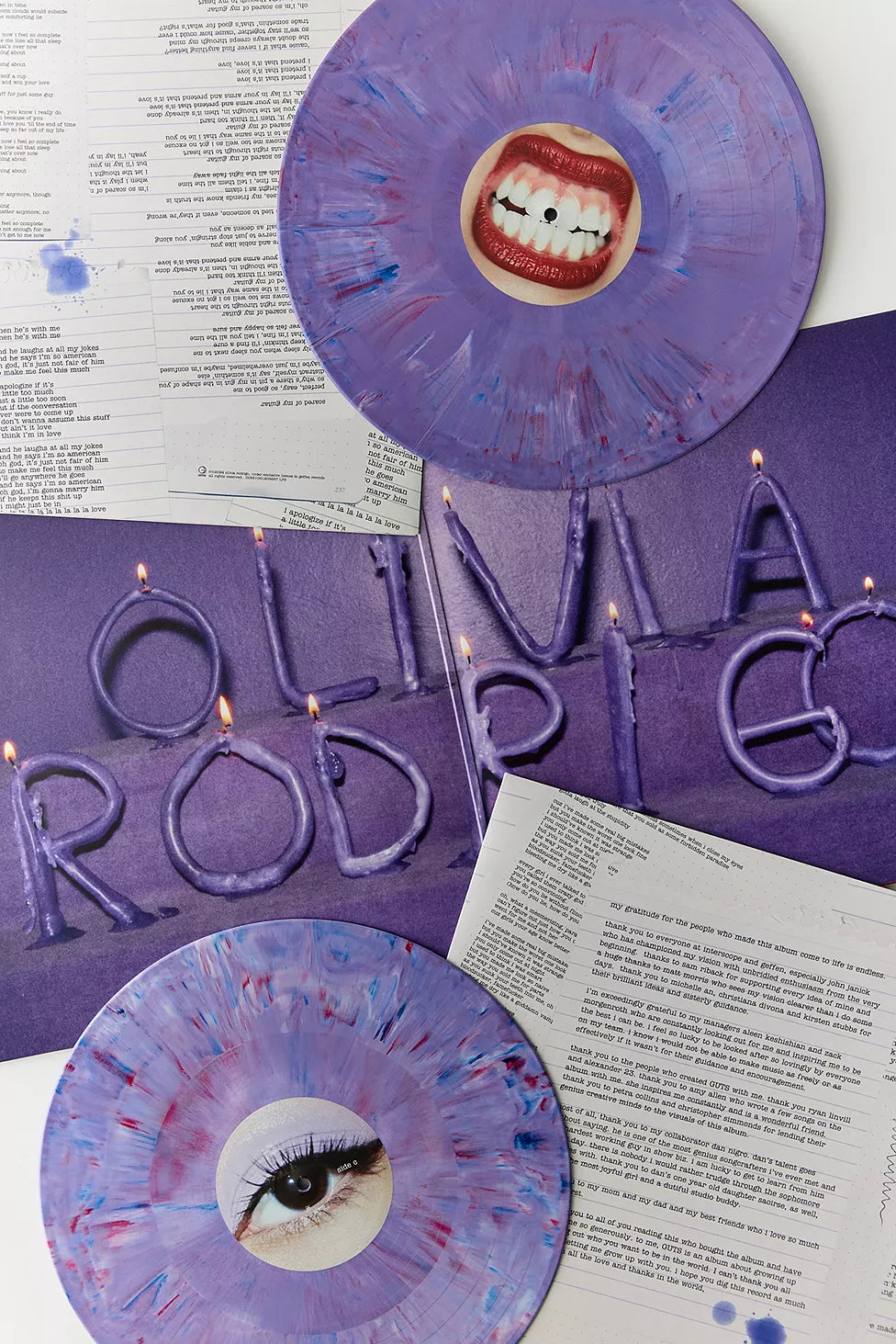 Olivia Rodrigo - GUTS (Spilled) - Exclusive Galactic Purple Marble 2LP
