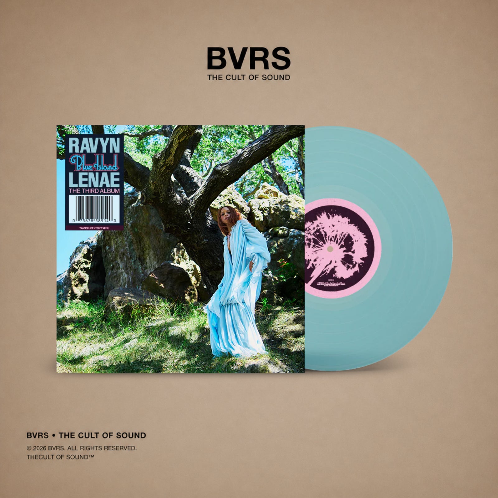 Ravyn Lenae - Blue Island (LP Translucent Sky Vinyl)