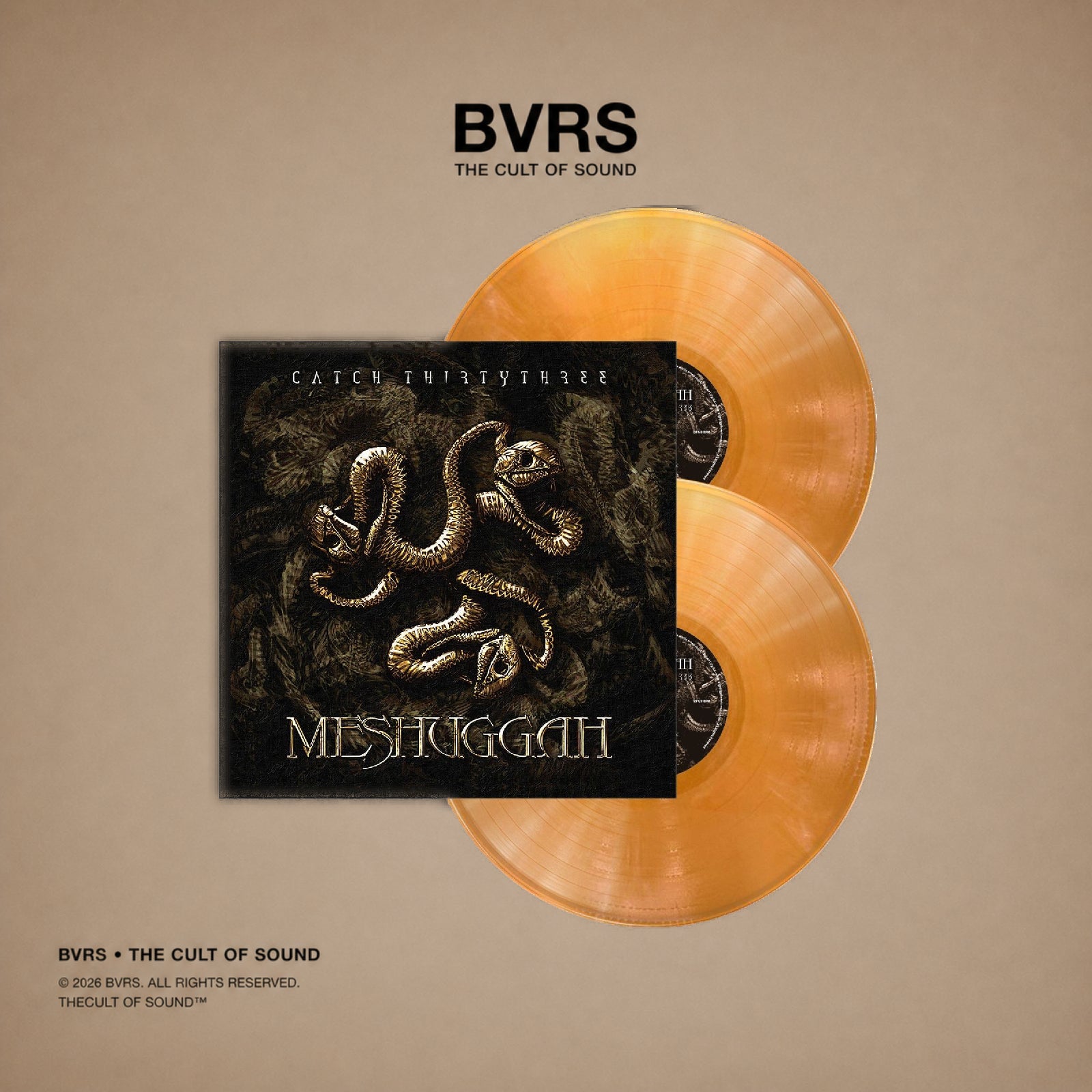 Meshuggah - Catch Thirtythree (2LP 20th Anniversary Colored Vinyl)