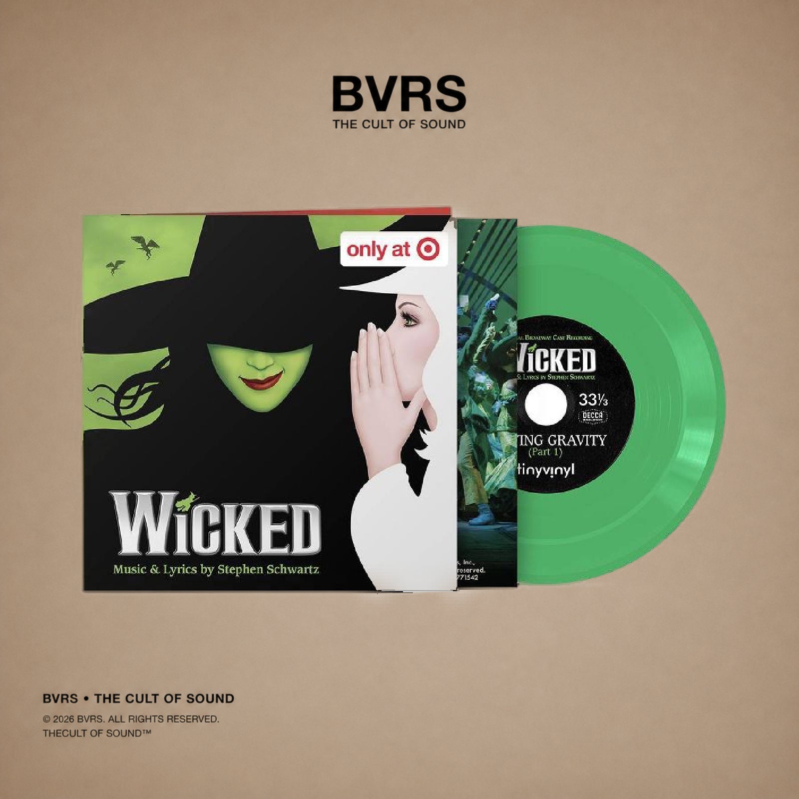 Idina Menzel / Kristin Chenoweth – Defying Gravity (Tiny Vinyl 4", Target Exclusive)