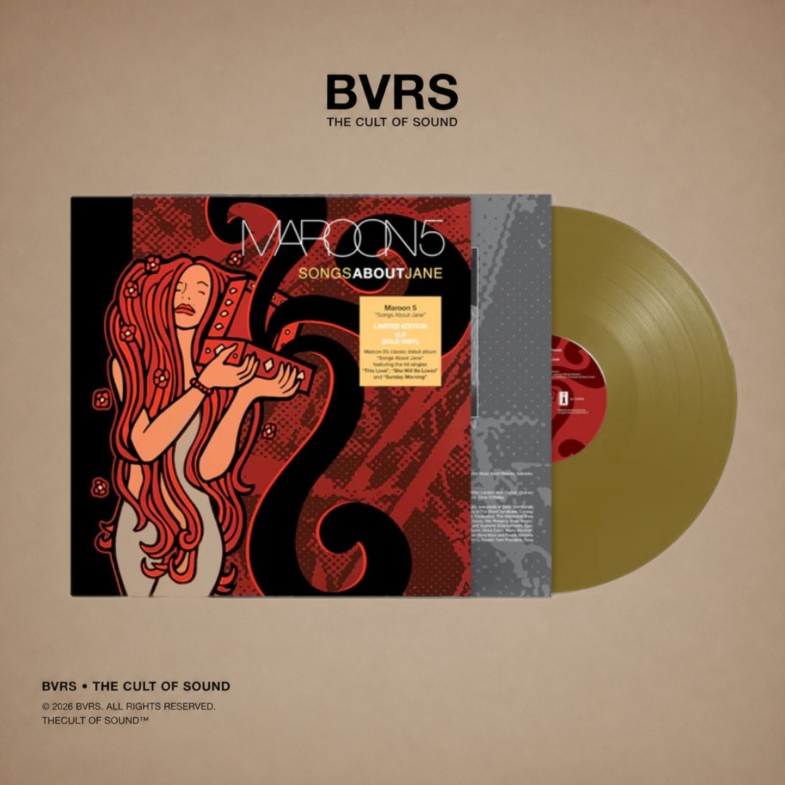 Maroon 5 - Songs About Jane (Limited Edition) (Gold Vinyl) LP