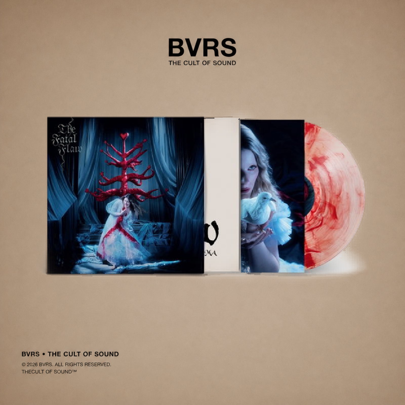 Paris Paloma – The Fatal Flaw (Limited Bloodshot Coloured Vinyl + Póster)