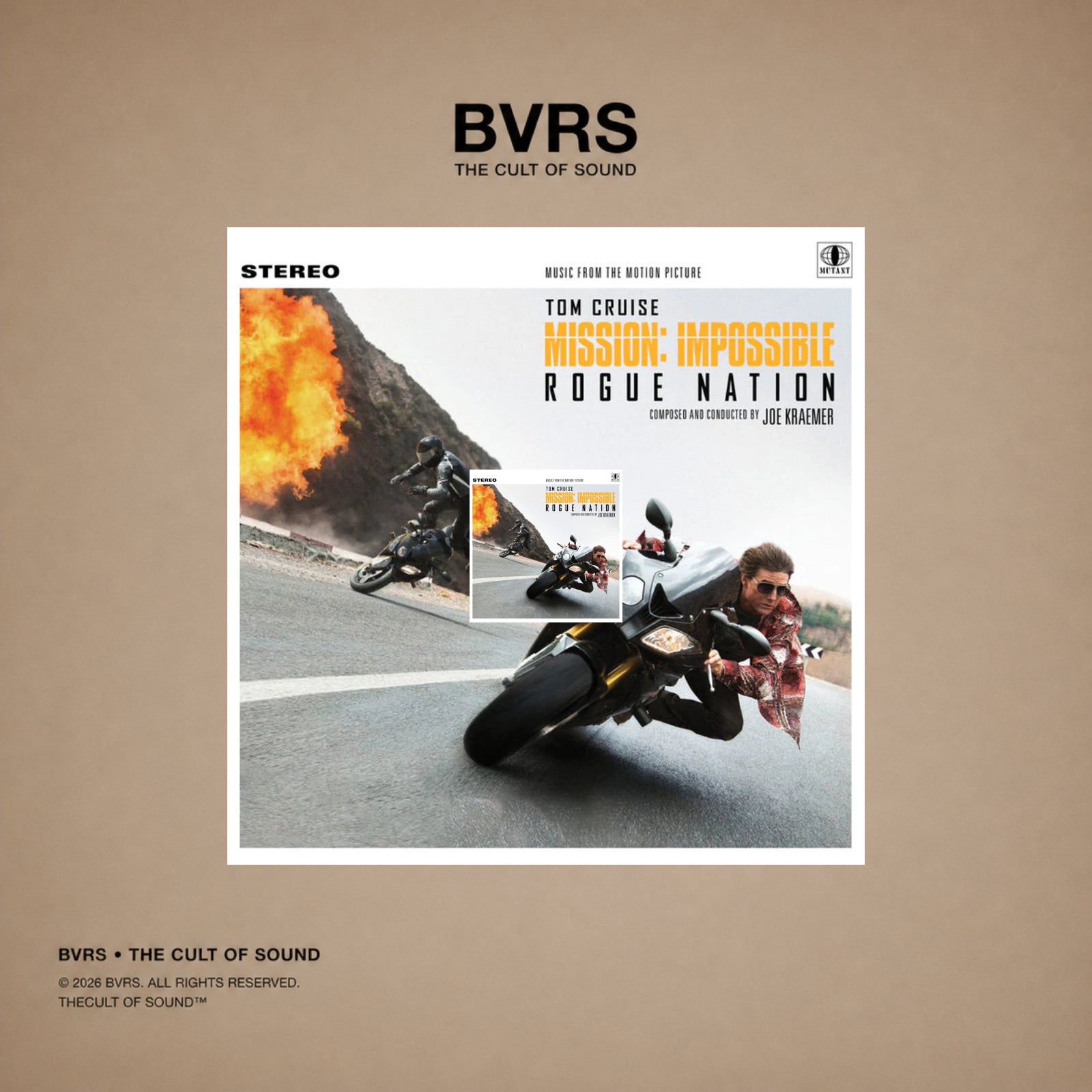 Joe Kraemer – Mission: Impossible Rogue Nation (BSO, 2LP)