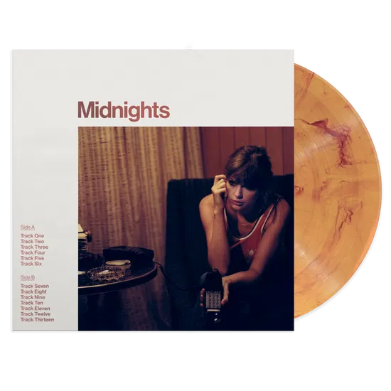 Taylor Swift - Midnights (Blood Moon) LP - Black Vinyl Records Spain