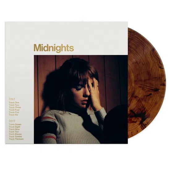 Taylor Swift - Midnights (Mahogany) LP - Black Vinyl Records Spain