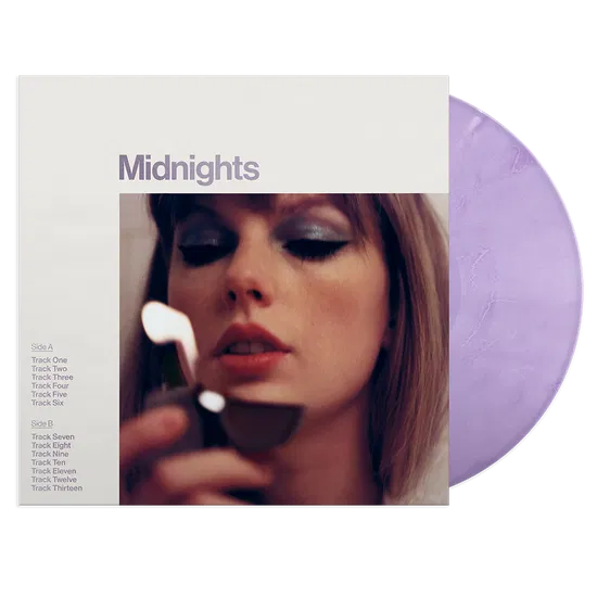 Taylor Swift - Midnights (Lavender) LP - Black Vinyl Records Spain