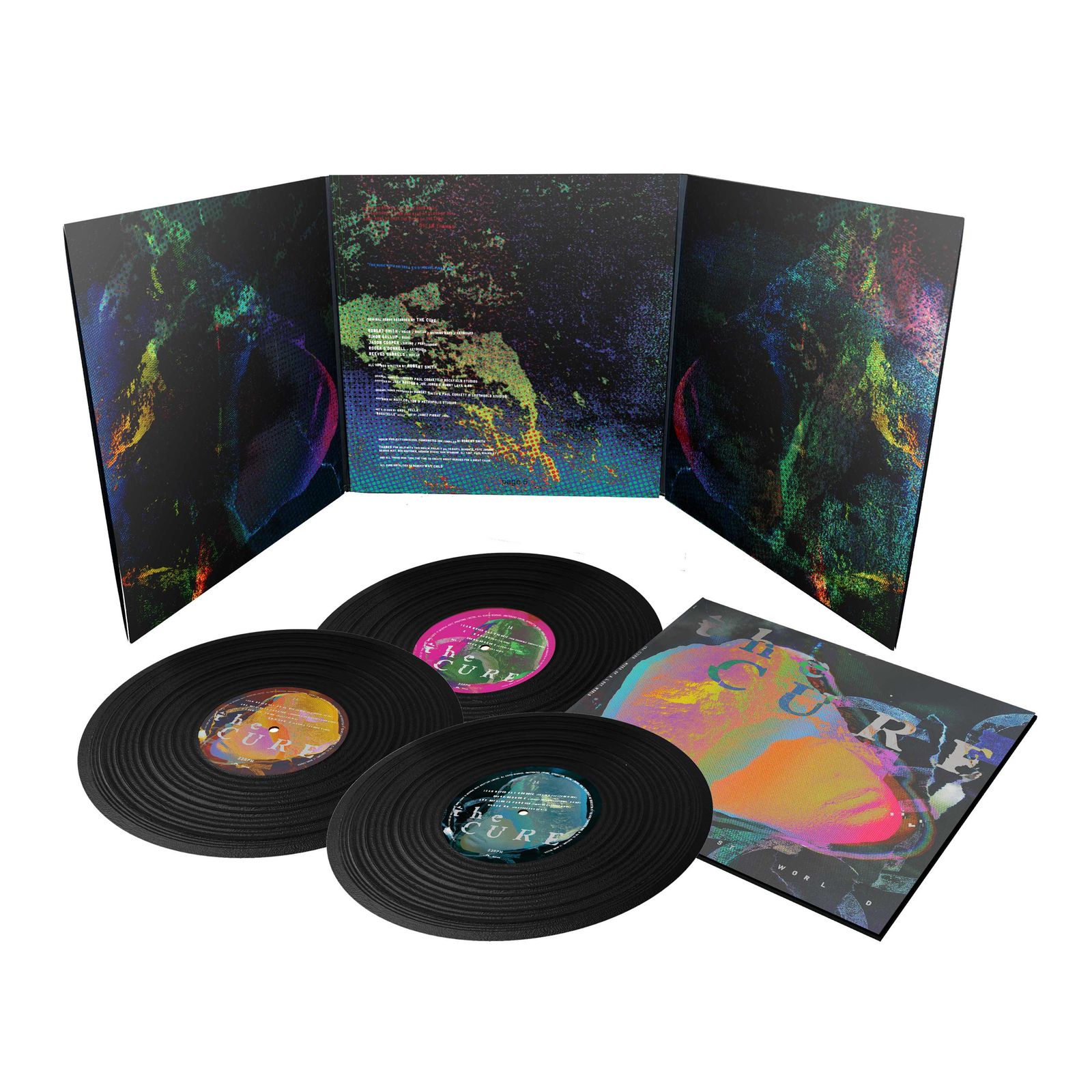 The Cure: Mixes of A Lost World (Limited Edition) 3 LPs - Black Vinyl Records Spain