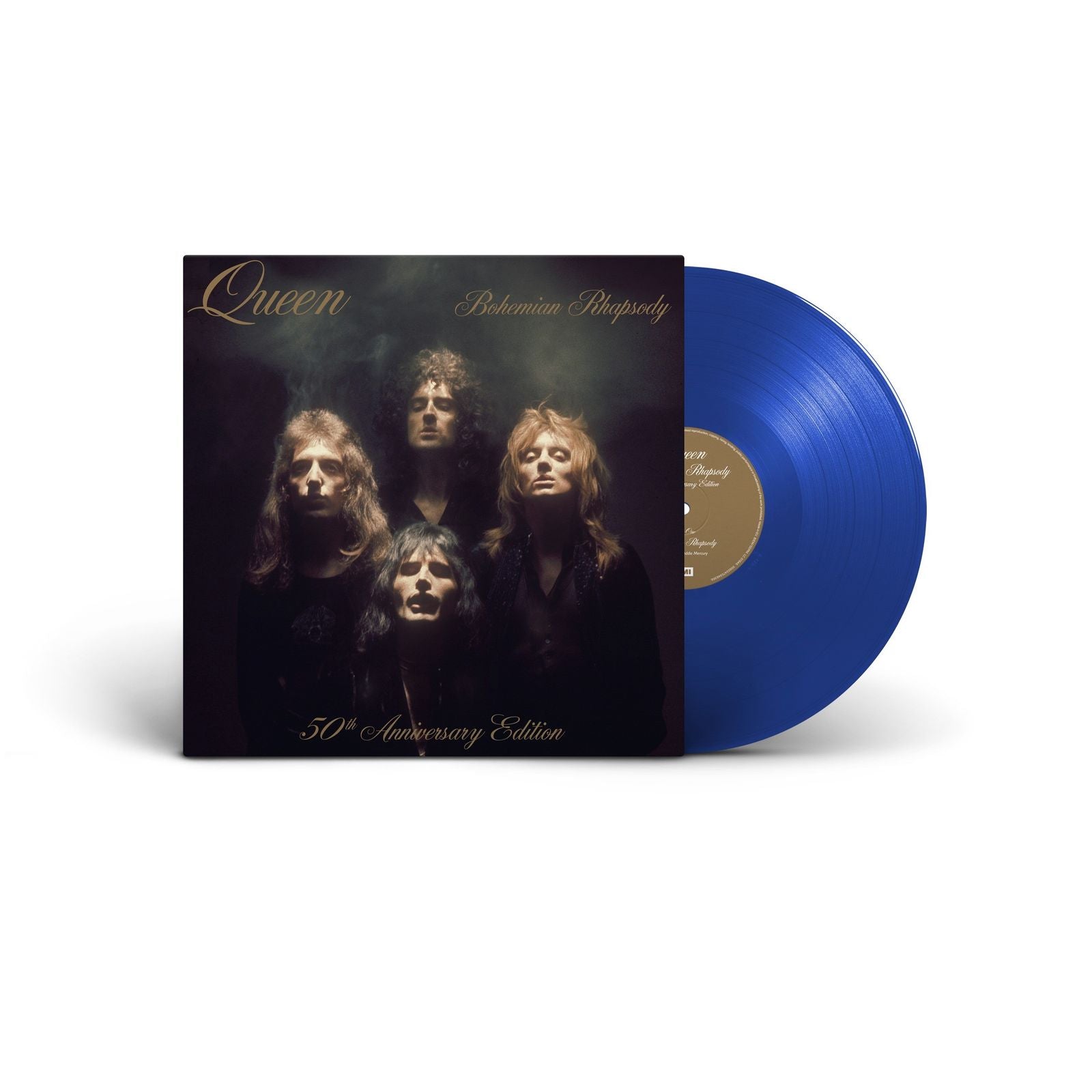 Queen Bohemian Rhapsody / I'm In Love With My Car (50th Anniversary Edition) (Limited Edition) (Transparent Blue Vinyl) 12"