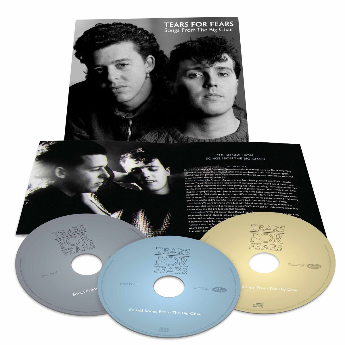 Tears For Fears: Songs From The Big Chair (40th Anniversary) (remastered) (Limited Edition) 3 CDs