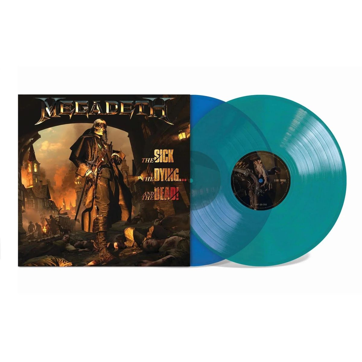 Megadeth The Sick, The Dying... And The Dead! (Limited Edition) (Blue Opaque & Green Transparent Vinyl) 2 LPs
