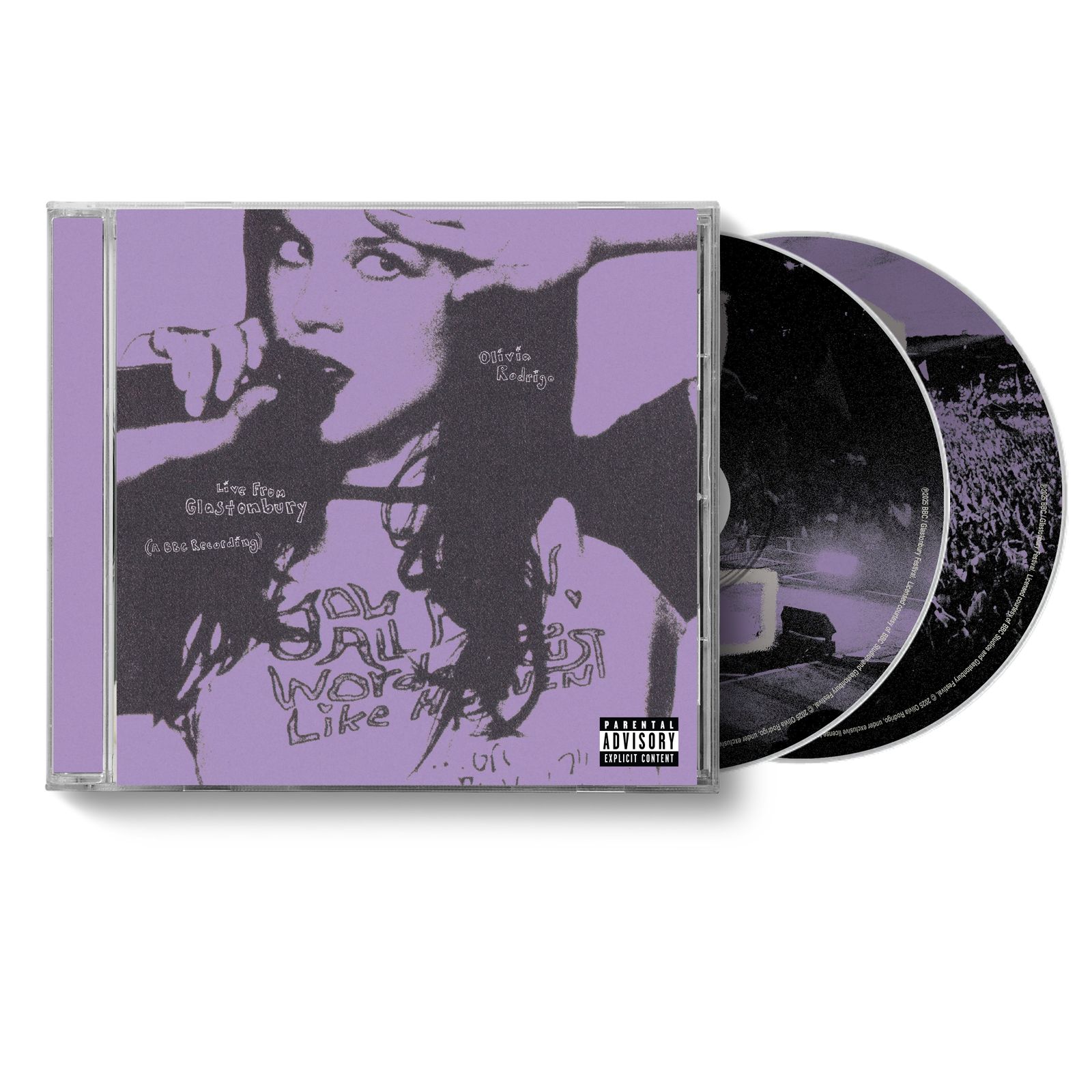 Olivia Rodrigo Live From Glastonbury (BBC Recording) 2 CDs