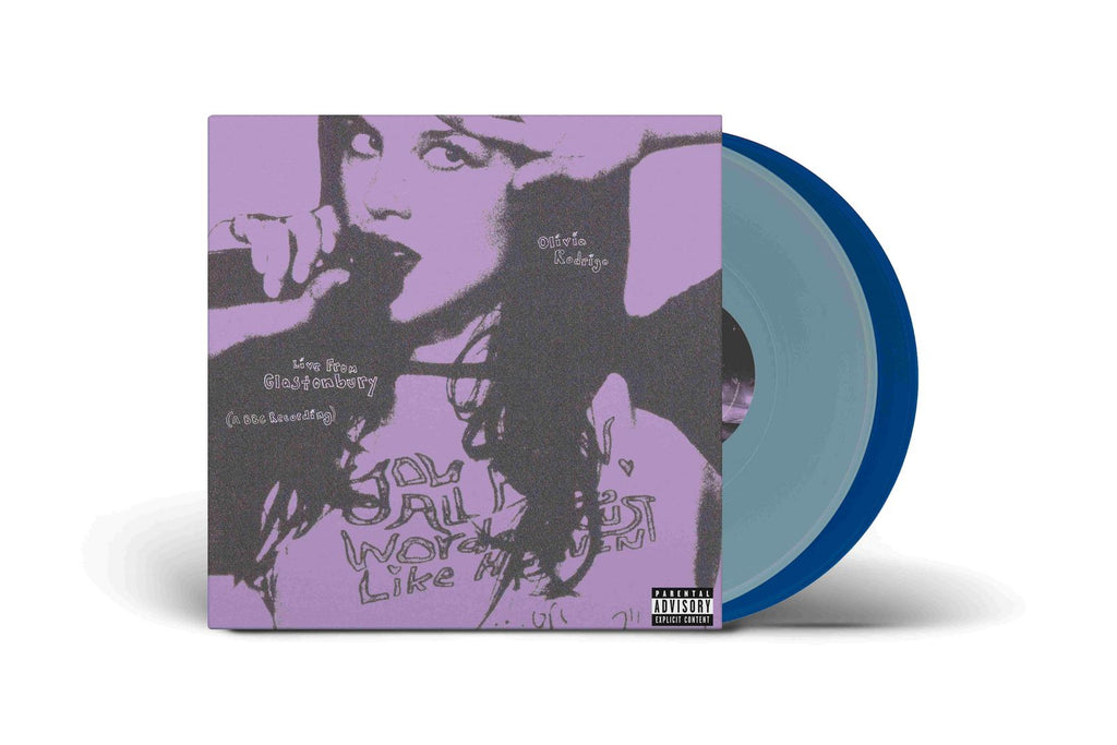 Olivia Rodrigo: Live From Glastonbury (Light Blue & Cobalt Vinyl) 2 LPs