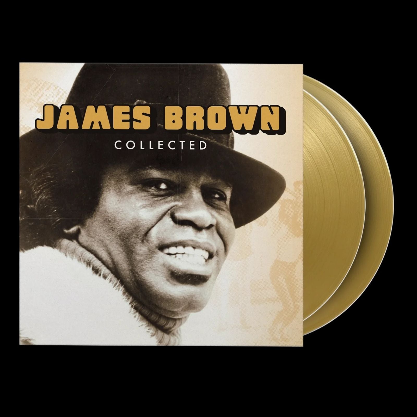 James Brown Collected (180g) (Limited Numbered Edition) (Gold Vinyl) 2 LPs - Black Vinyl Records Spain