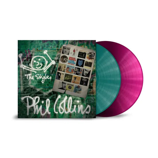 Phil Collins - The Singles Limited Magenta & Petrol Green Vinyl edition