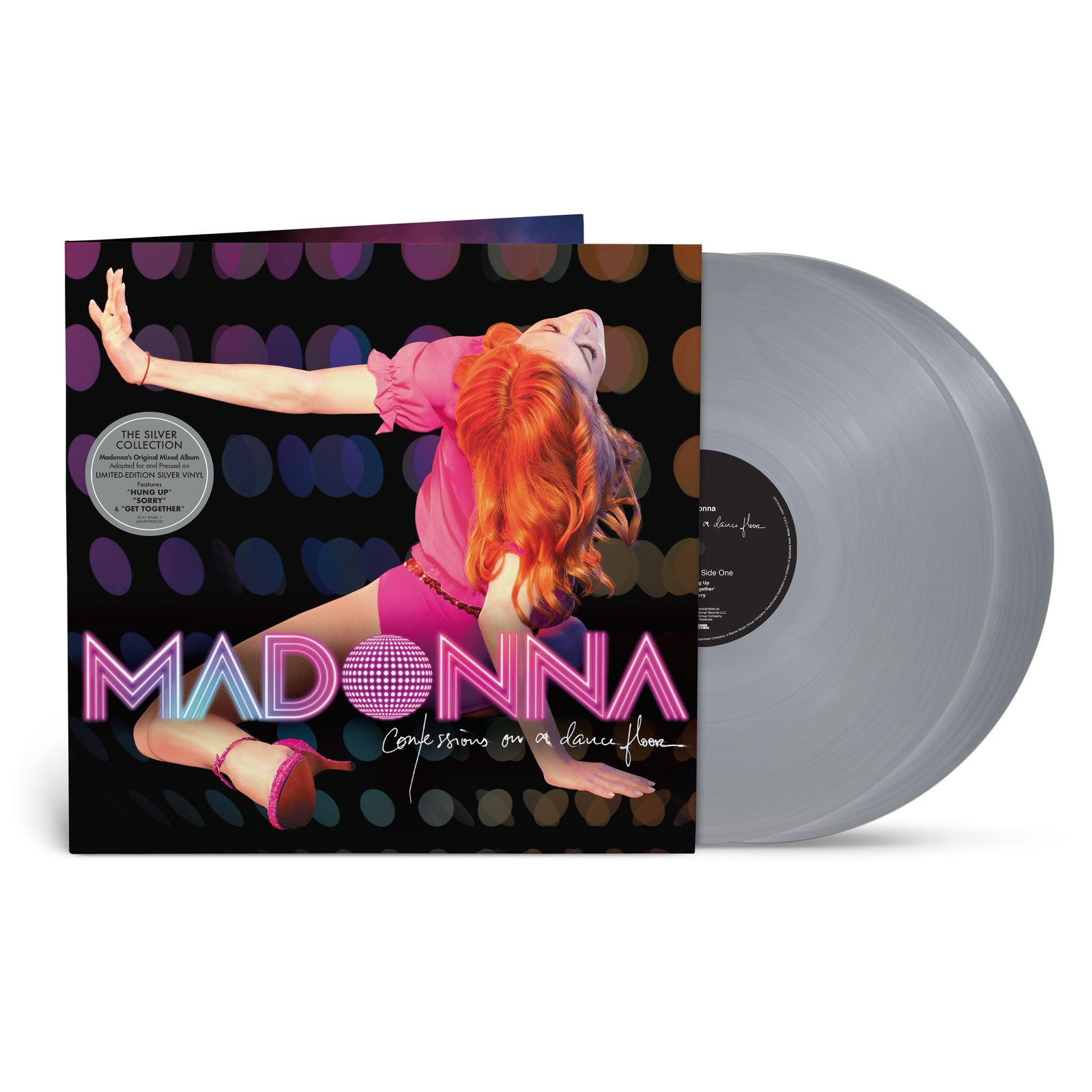 Madonna Confessions On A Dance Floor (The Silver Collection) (Limited Edition) (Silver Vinyl) - Black Vinyl Records Spain