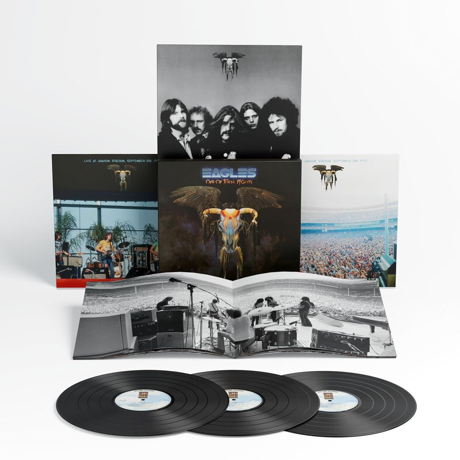 Eagles One Of These Nights (Deluxe Edition) 3 LPs - Black Vinyl Records Spain