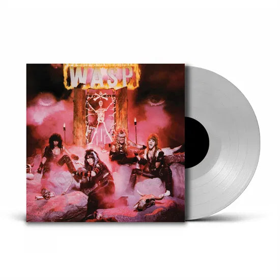 W.a.s.p.- W.a.s.p. Clear Vinyl Reissue edition