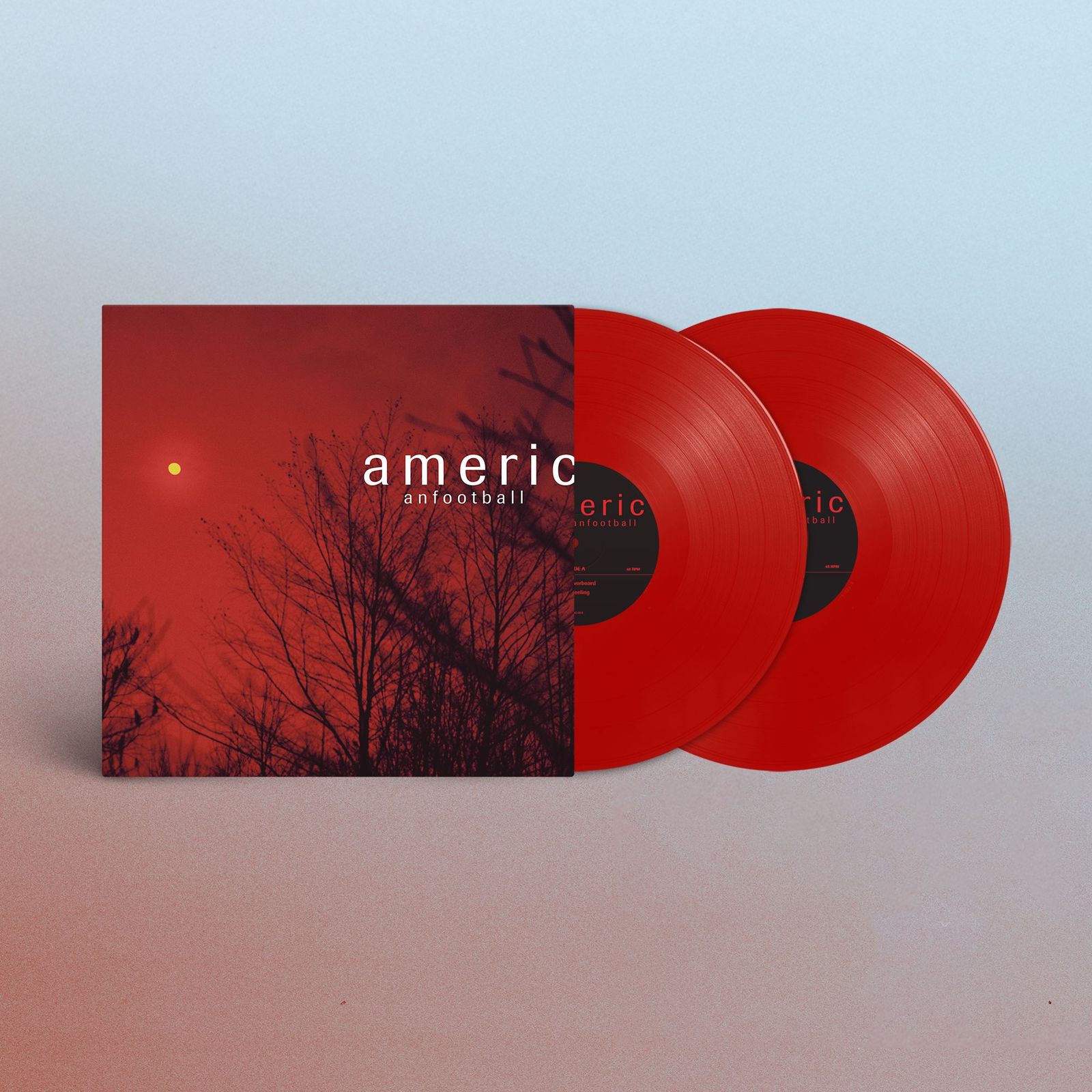 American Football American Football LP4 (Red Vinyl) 2 LPs - Black Vinyl Records Spain