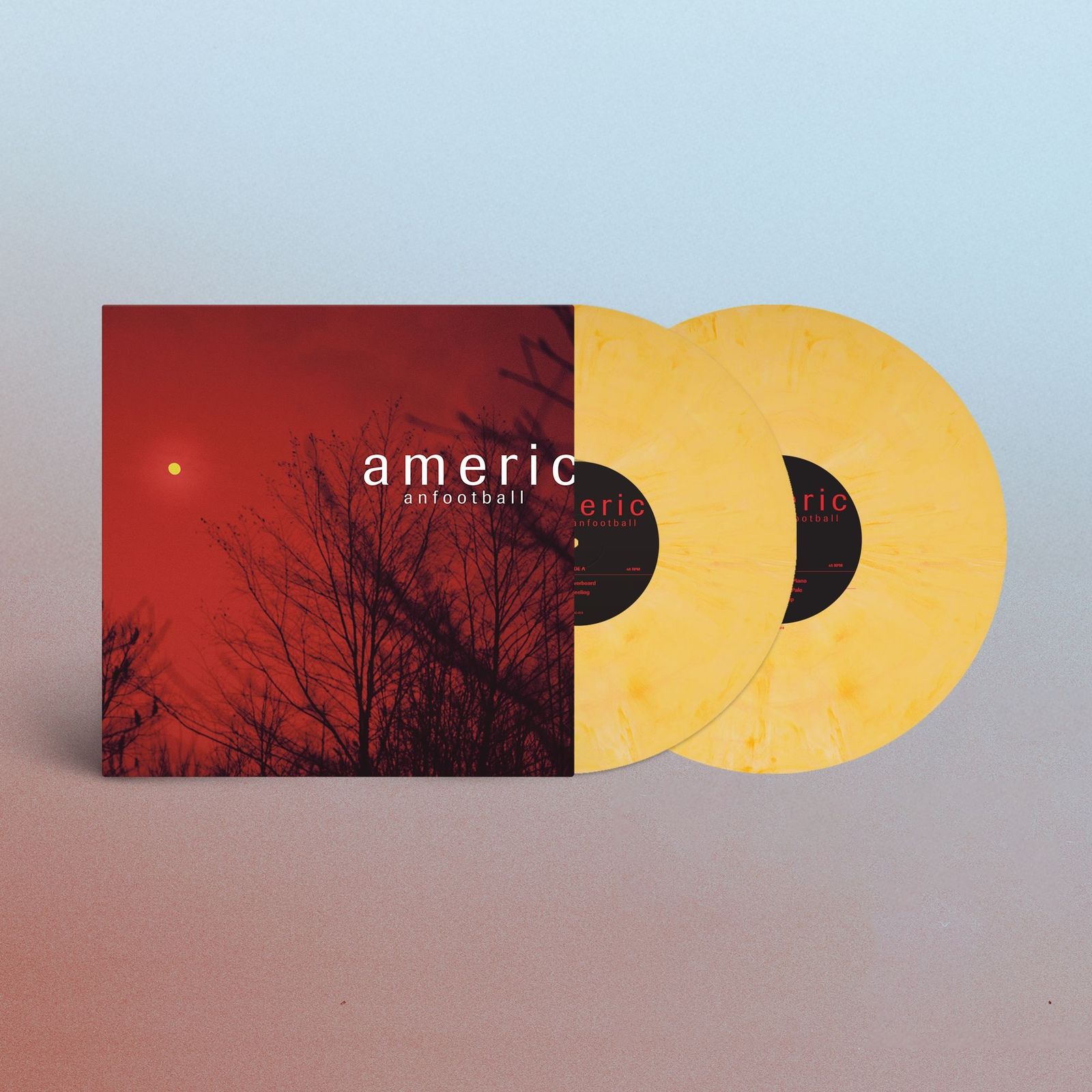American Football - American Football LP4 (Indie Edition) (Yellow Vinyl) 2 LPs - Black Vinyl Records Spain
