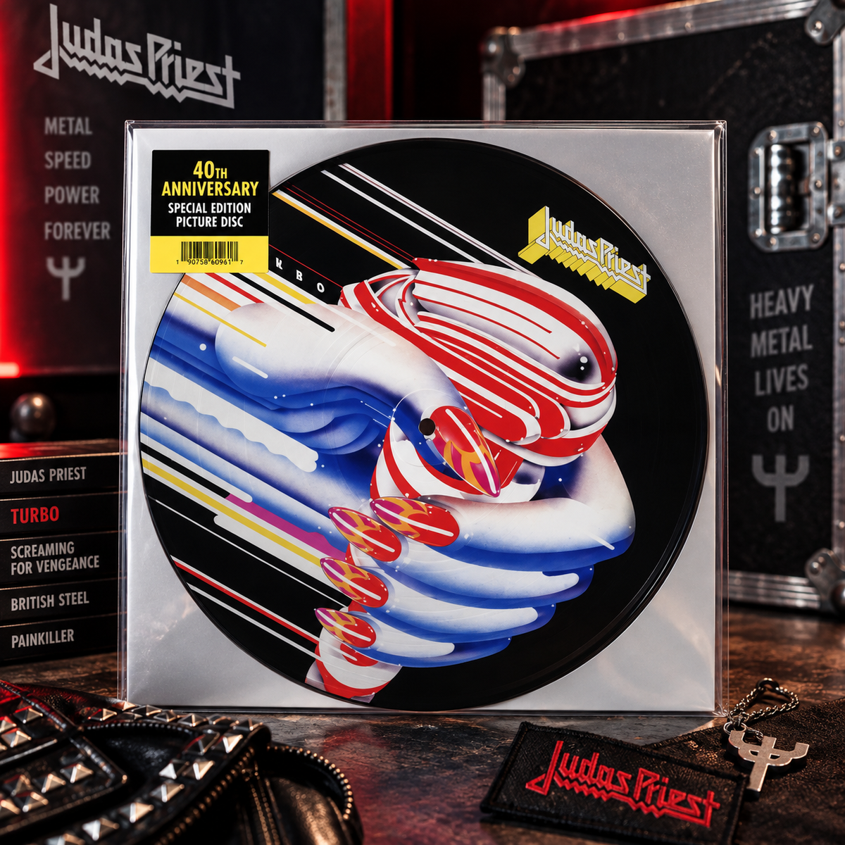 Judas Priest - Turbo - 40th Anniversary 140g Picture Disc LP