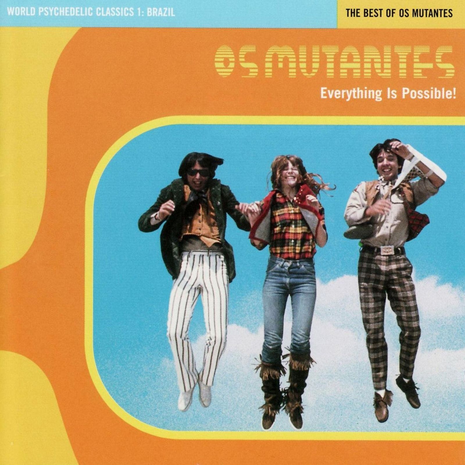 Os Mutantes Everything is Possible - Crystal Blue Colored LP - Black Vinyl Records Spain
