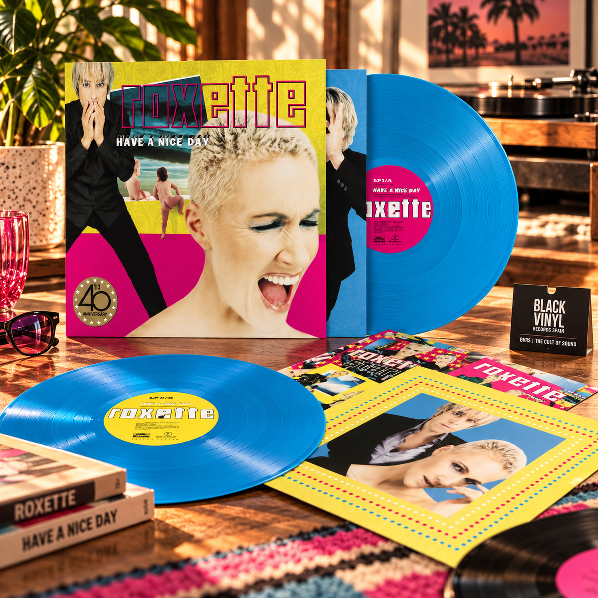 Roxette - Have A Nice Day (2LP) (Limited Blue Colour Vinyl)
