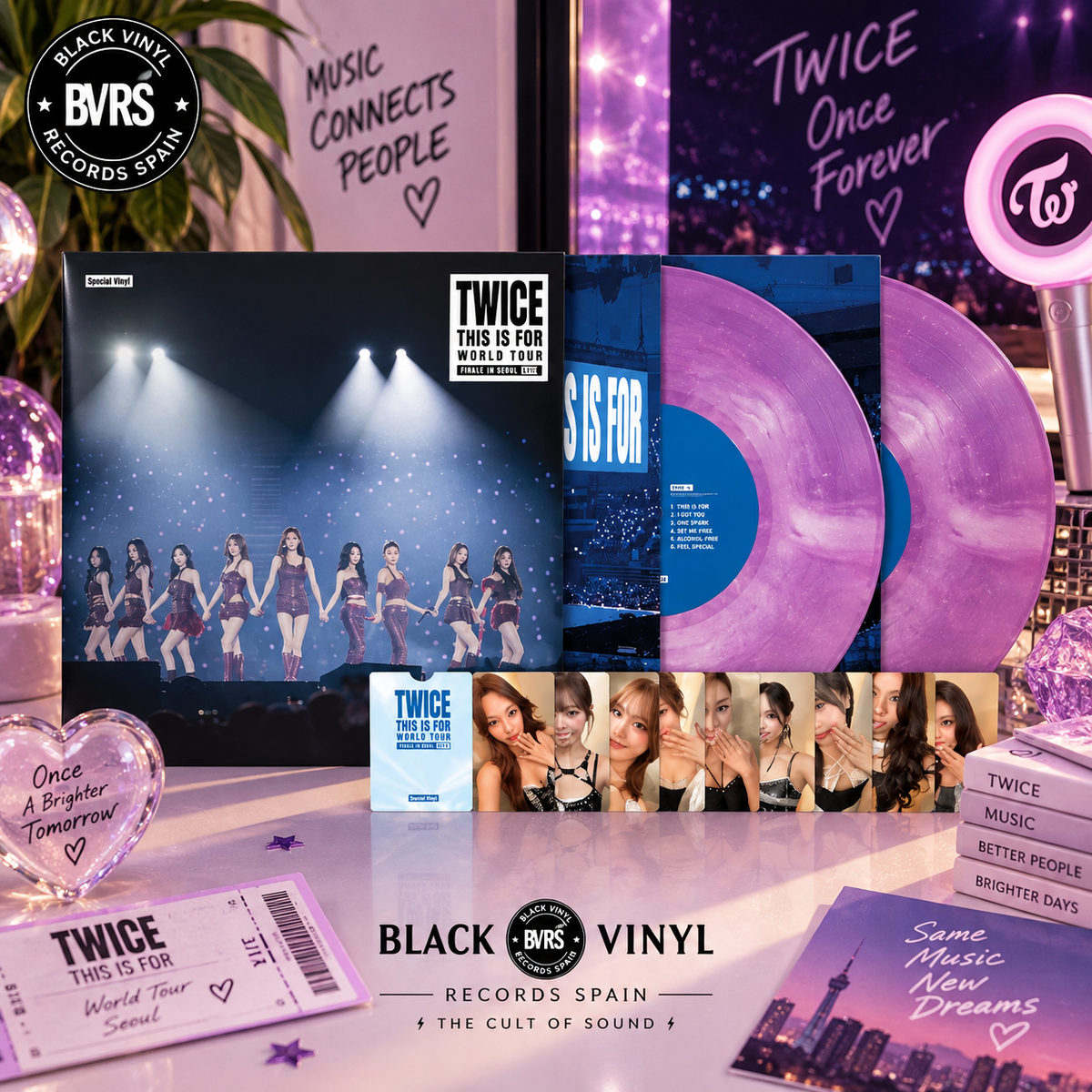 TWICE - This Is For World Tour Finale in Seoul Live (Special Lavender Galaxy Vinyl, 2LP)