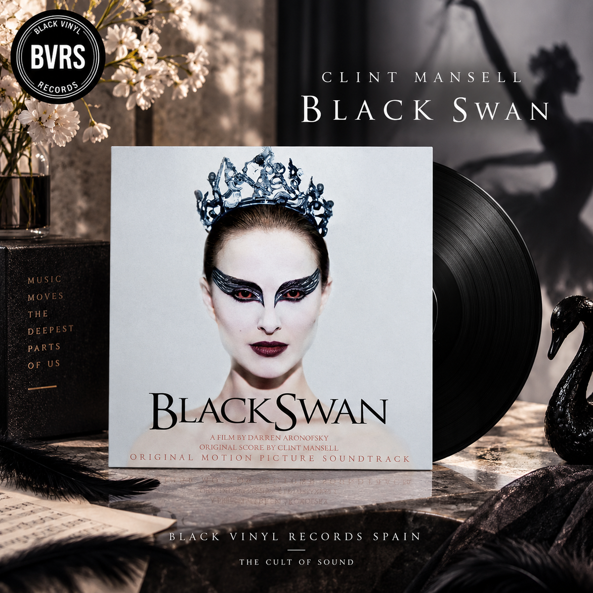 Clint Mansell – Black Swan (Original Motion Picture Soundtrack) – 180g Black Vinyl LP