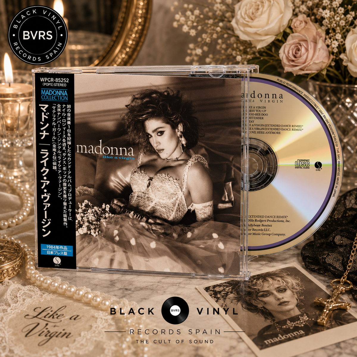 Like A Virgin - Madonna - Edición Japonesa CD