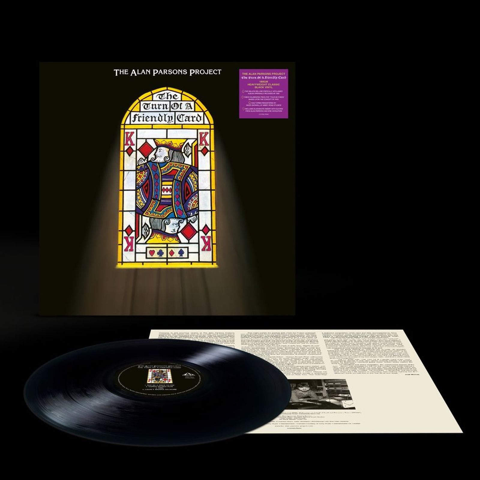 The Alan Parsons Project The Turn Of A Friendly Card (Half-Speed Remaster) (180g) (2026 Classic Black Edition) LP