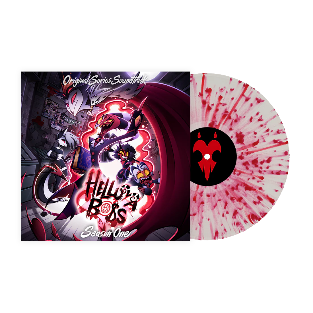 Helluva Boss: Season 1 (Original Soundtrack) [Standard Blood Splatter Vinyl] USA