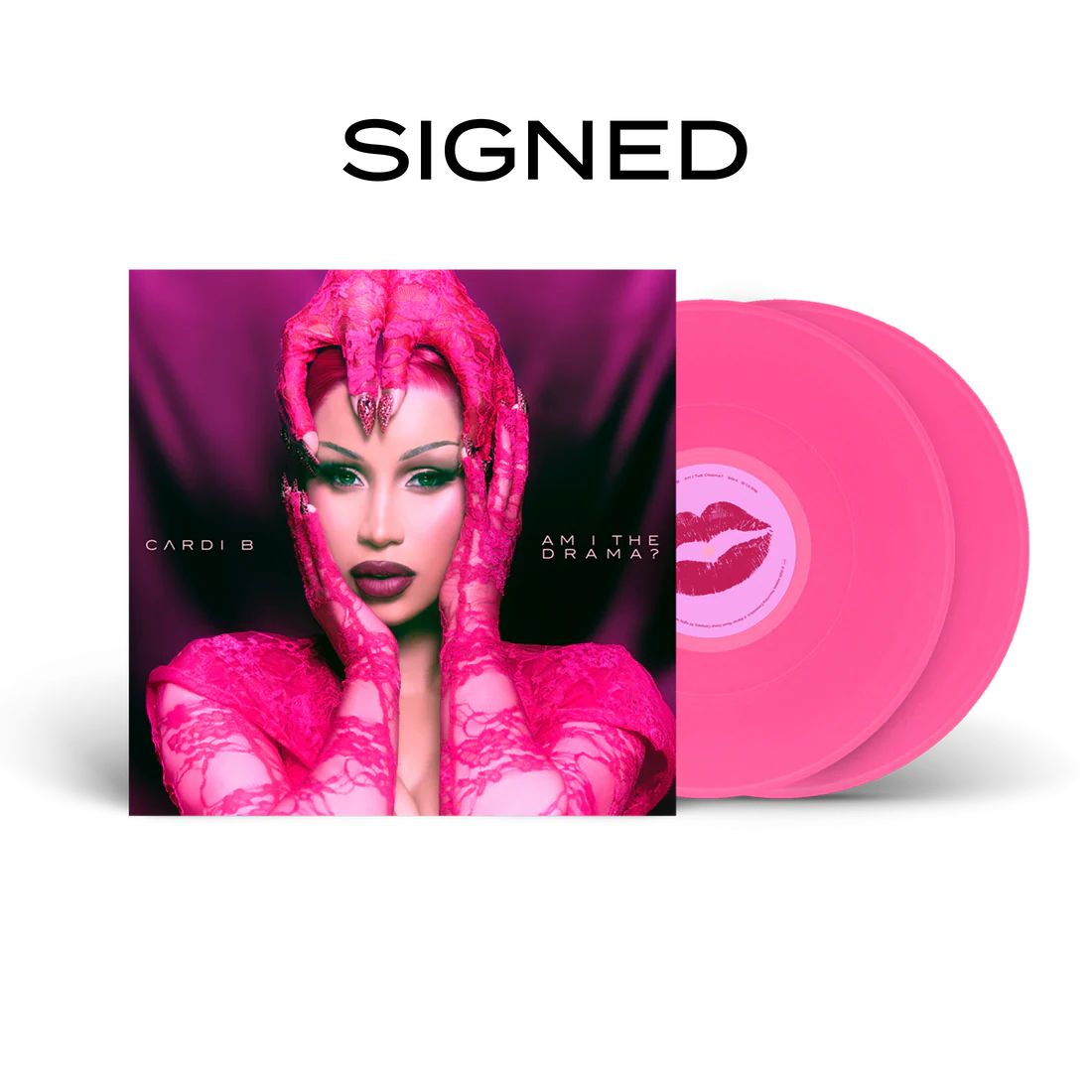 CARDI B - AM I THE DRAMA? Pretty and Petty (Alternate Cover #3 Signed Vinyl) USA IMPORT