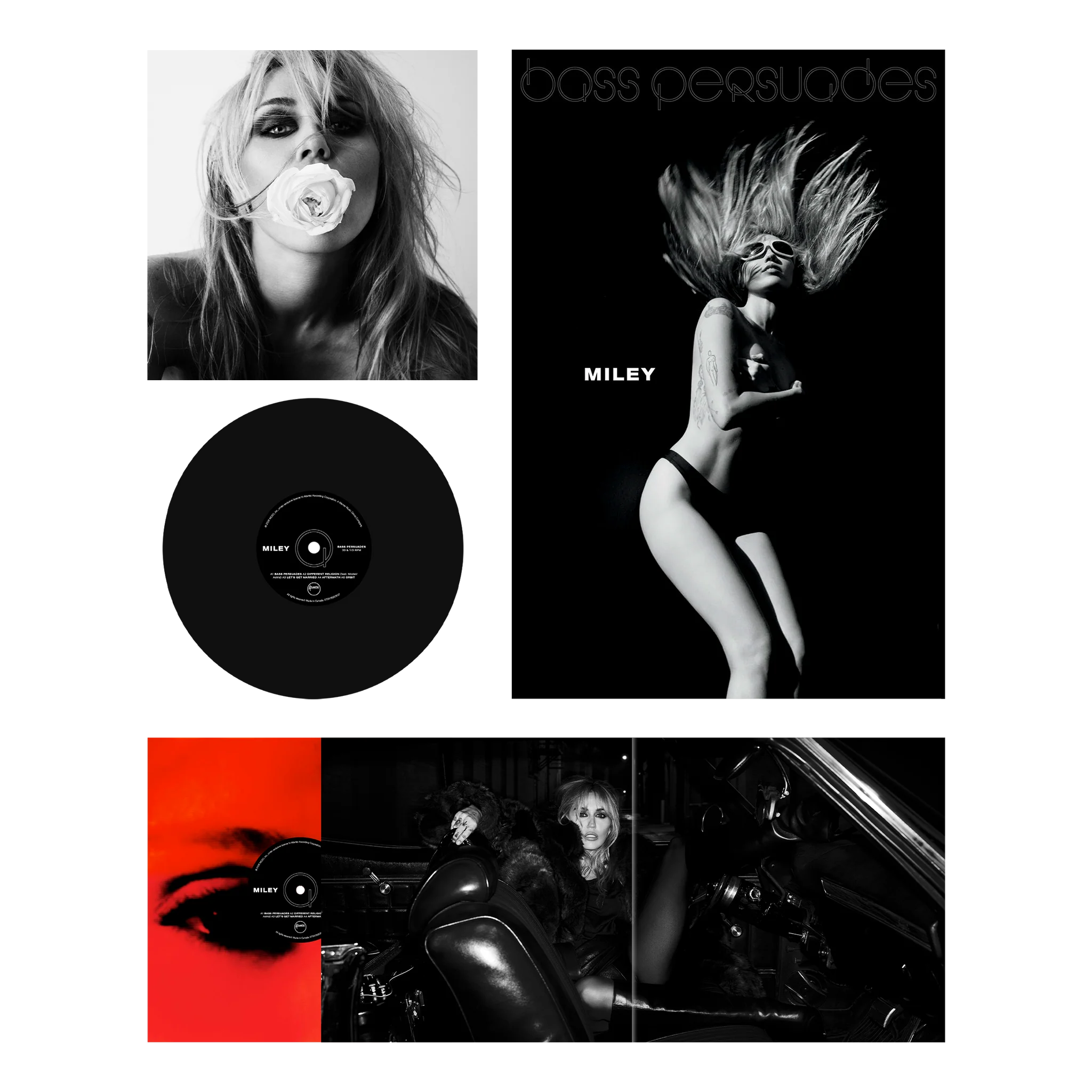 Miley - Bass Persuades (Black Vinyl LP)