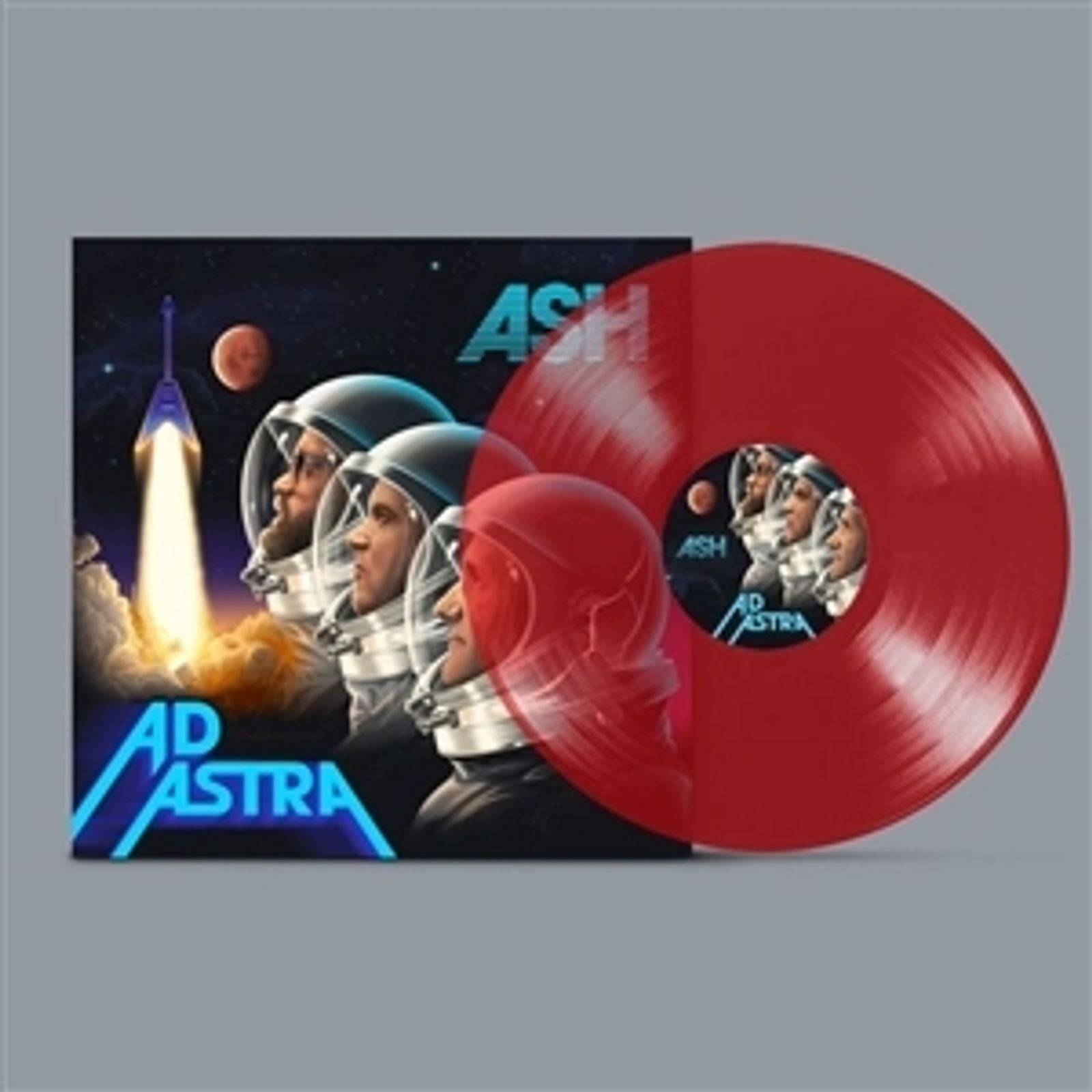 Ash: Ad Astra (Ltd Transparent Martian Red LP/Spine Sleeve) LP
