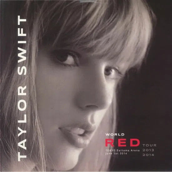 Taylor Swift - World Red Tour 2 LP - Black Vinyl Records Spain