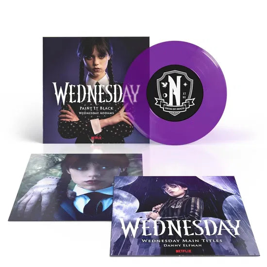 Wednesday Addams - Wednesday - Paint It Black / Main Titles 7"