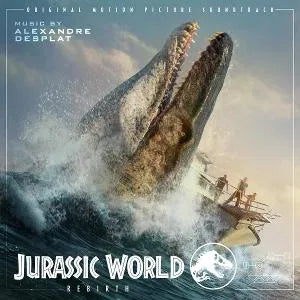 Alexandre Desplat - JURASSIC WORLD REBIRTH 2 LP 140g, Black Vinyl