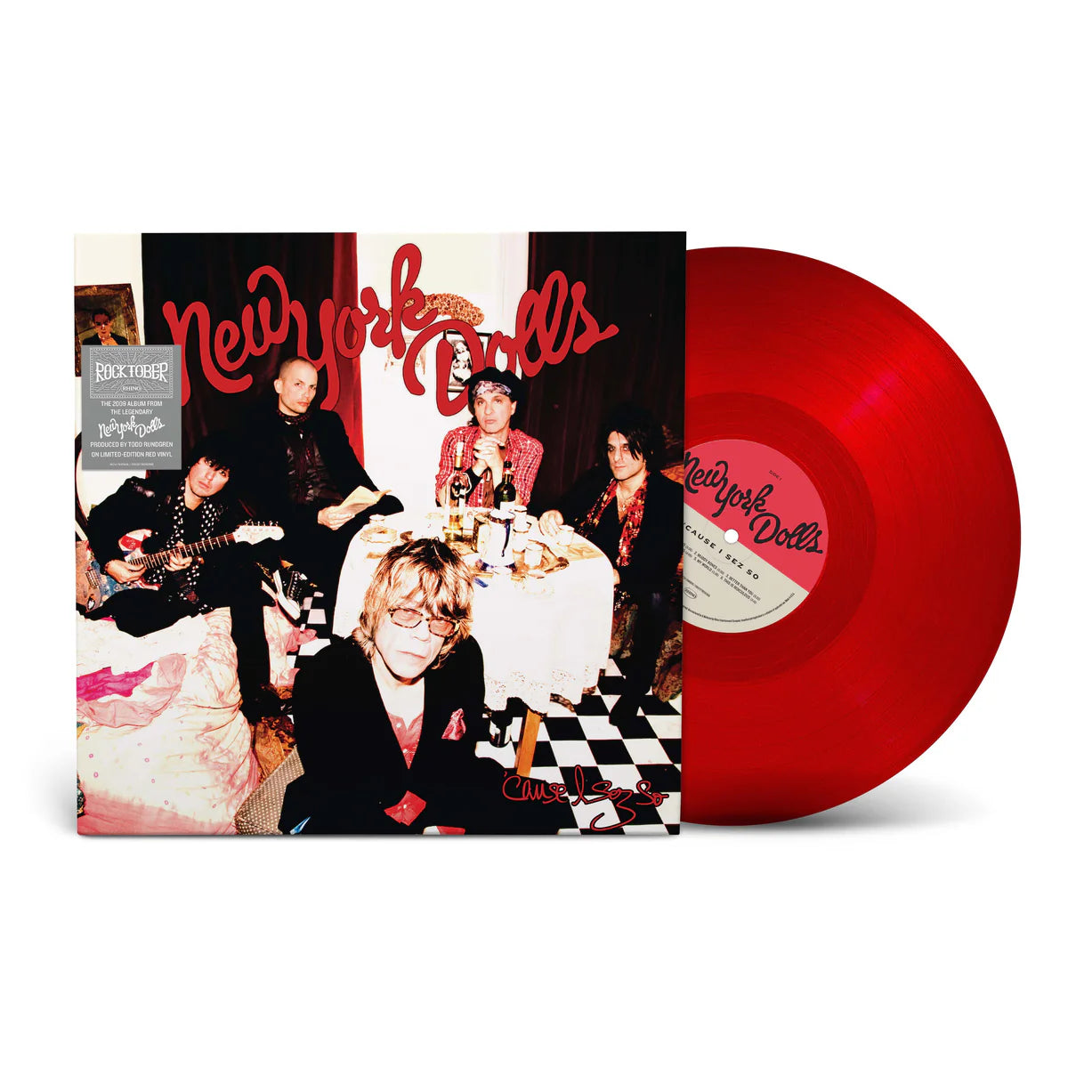 New York Dolls - Cuz I Sez So (RKTBR25)(1LP Red Vinyl) USA IMPORT