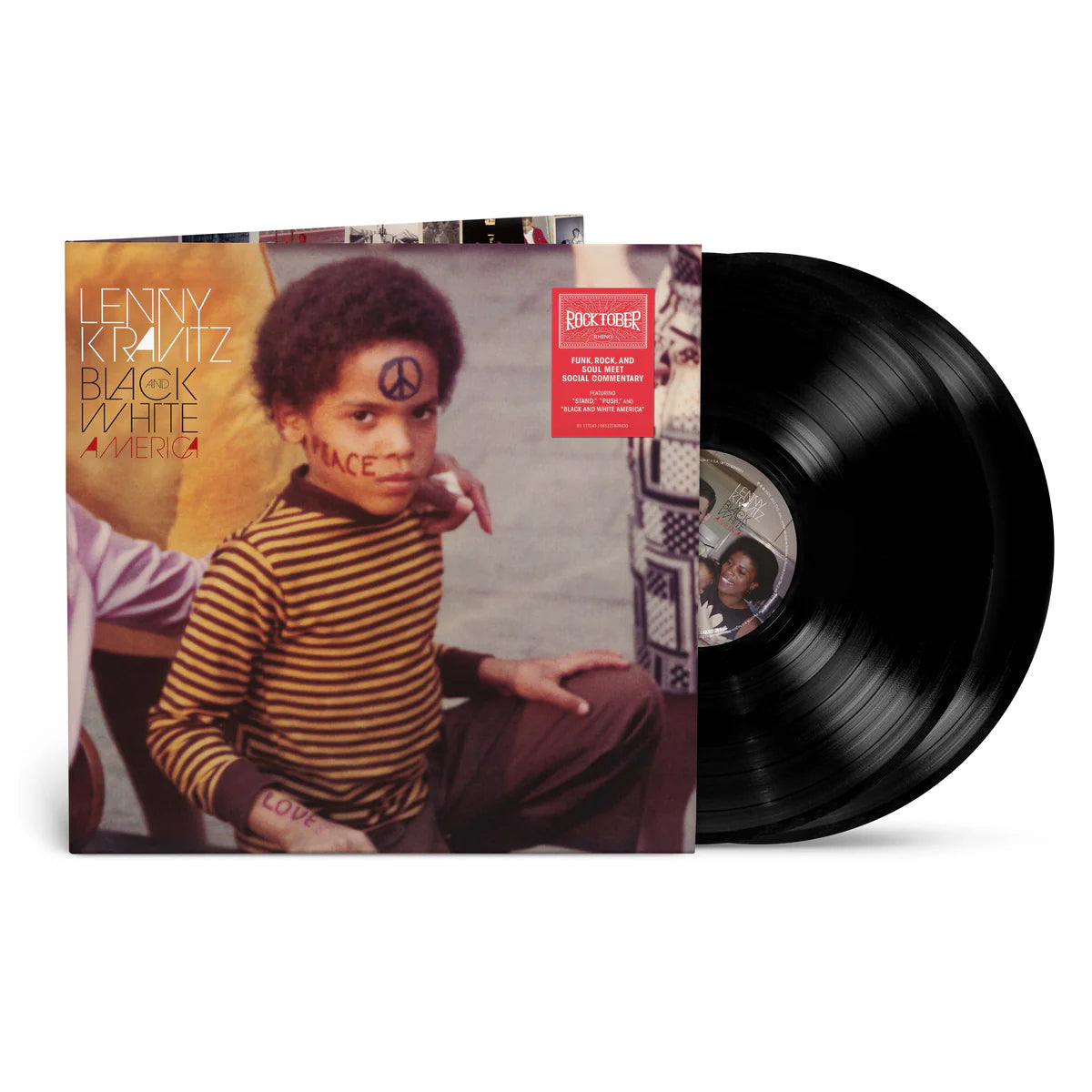 Lenny Kravitz - Black & White America(RKTBR25)(2LP) USA IMPORT