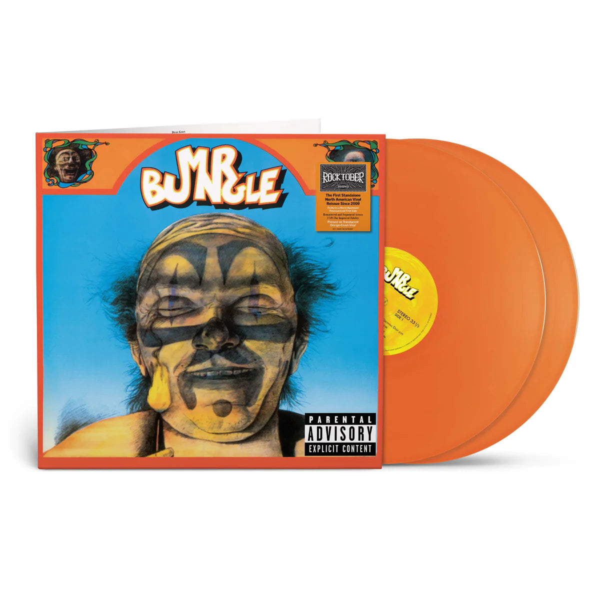 Mr. Bungle - Mr. Bungle (RKTBR25) (2LP Translucent Orange Vinyl) USA IMPORT