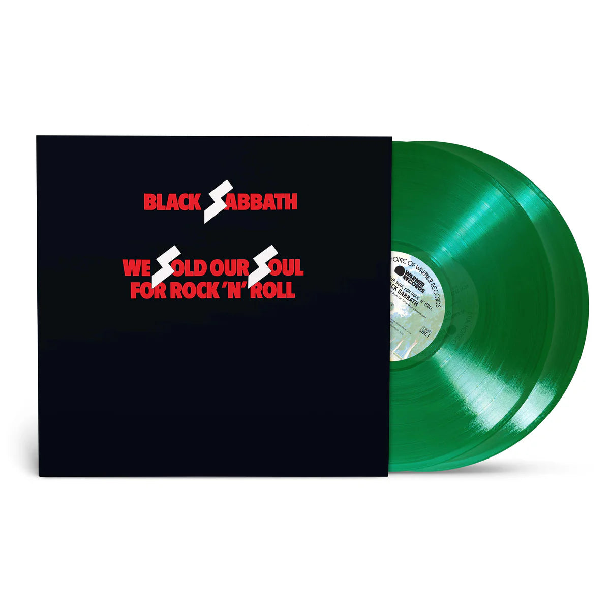 Black Sabbath - We Sold Our Souls To Rock 'N' Roll (RKTBR25)(2LP Translucent Green Vinyl) USA IMPORT