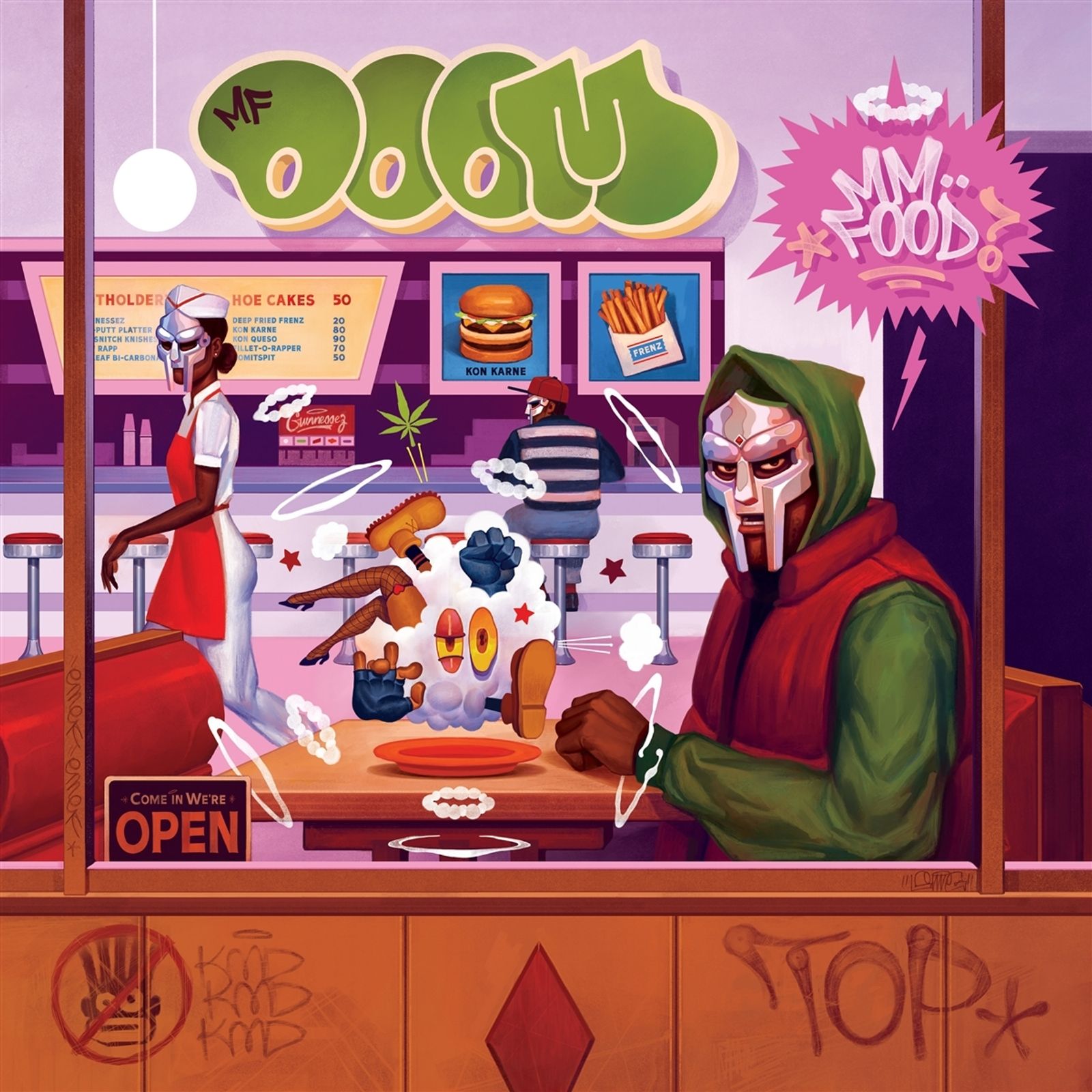 MF Doom MM..FOOD - 20th Anniversary Edition (Black Vinyl) 2 LPs - Black Vinyl Records Spain
