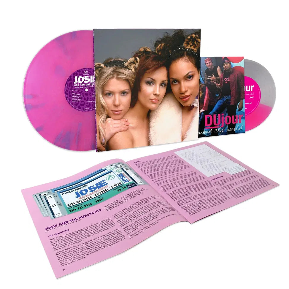 Josie and The Pussycats - Josie and The Pussycats - Soundtrack Ultra Violet vinyl + 7" edition
