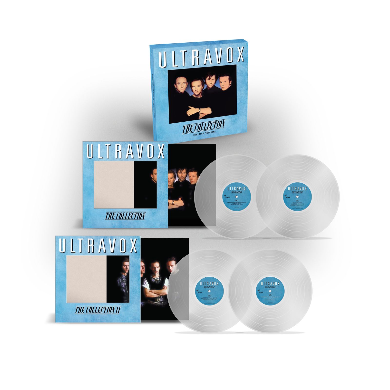 Ultravox The Collection (2025 Half-Speed Remaster) (Limited Deluxe Edition) (Clear Vinyl) 4 LPs