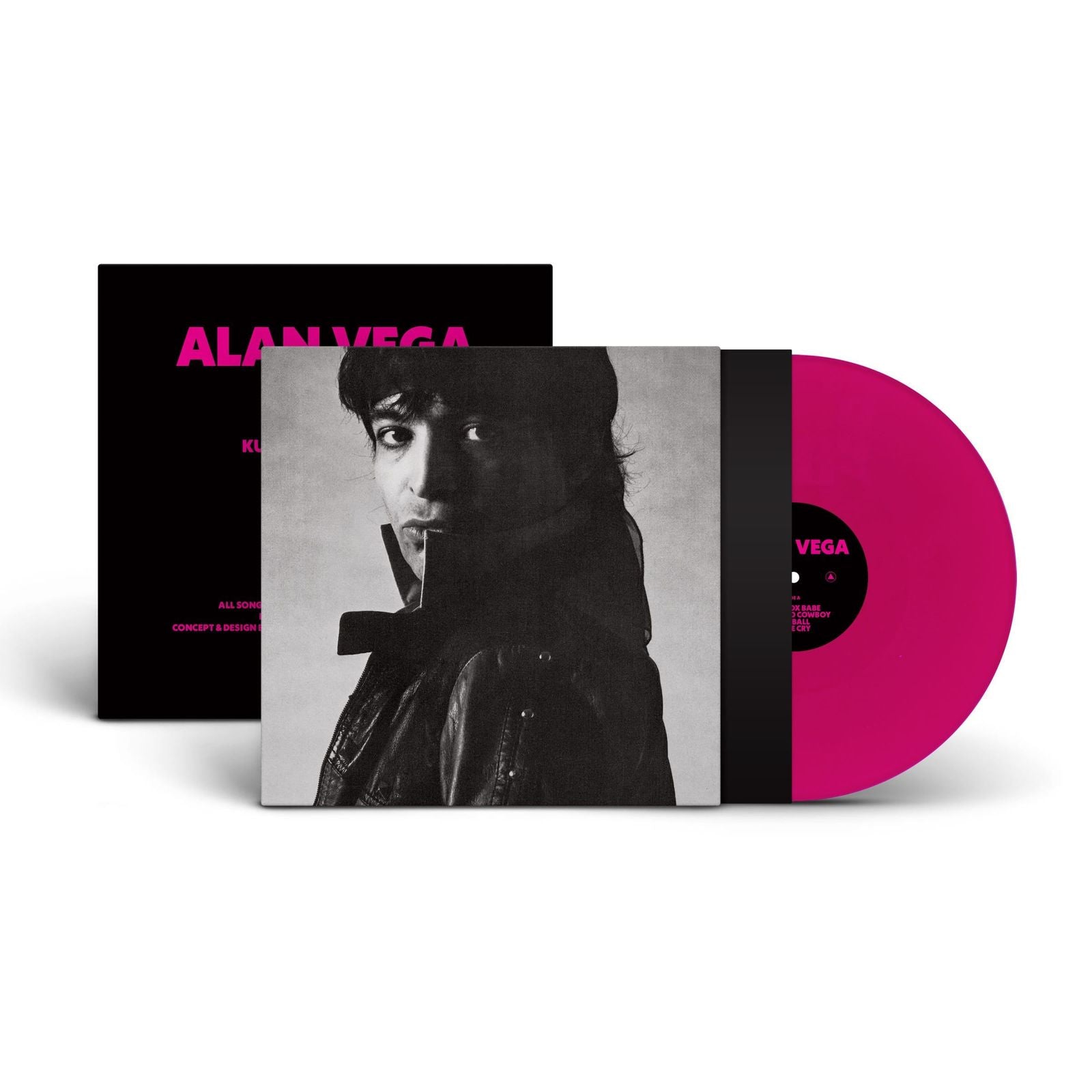 Alan Vega Alan Vega (Remastered) (Magenta Vinyl)