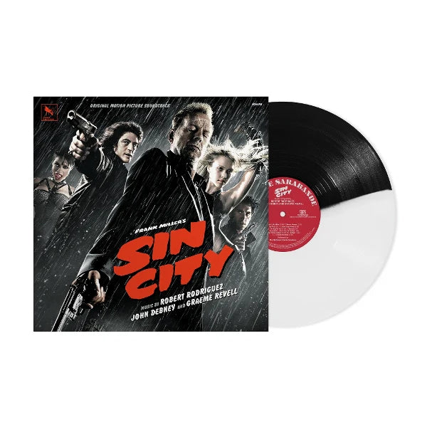 Robert Rodriguez & John Debney & Graeme Revell Sin City LP - Black Vinyl Records Spain