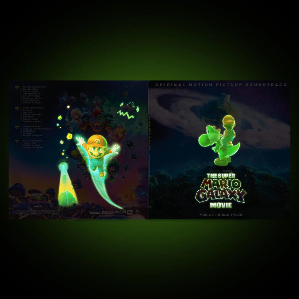 Super Mario Galaxy Movie - O.S.T. (Luma-Inspired Yellow Vinyl) 2LP