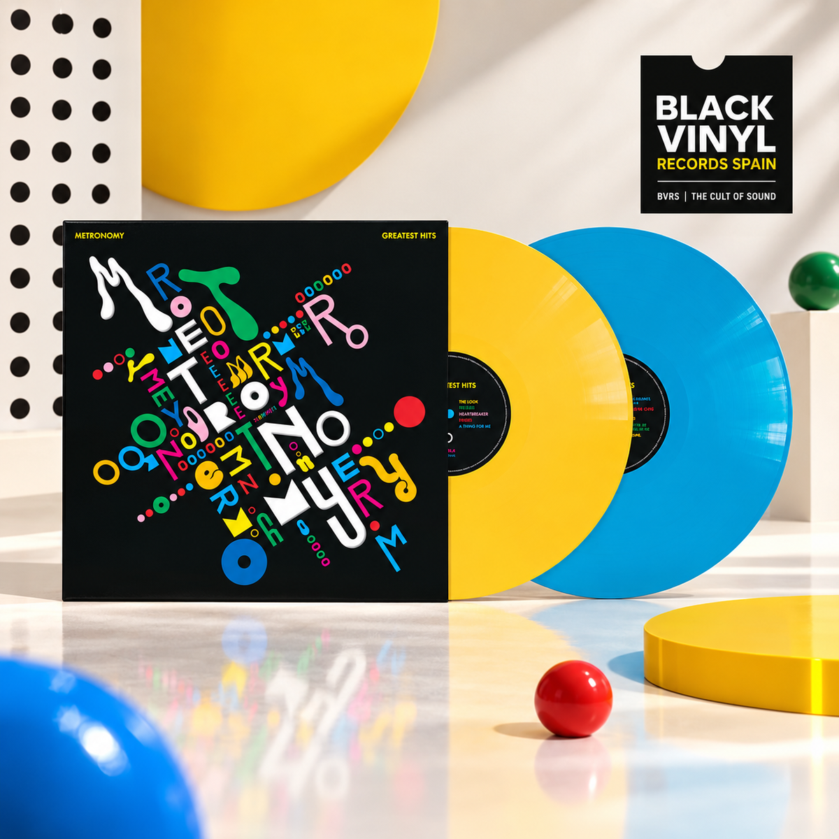 Metronomy - Greatest Hits (Indie Exclusive) (Yellow/Blue Vinyl) [2LP]