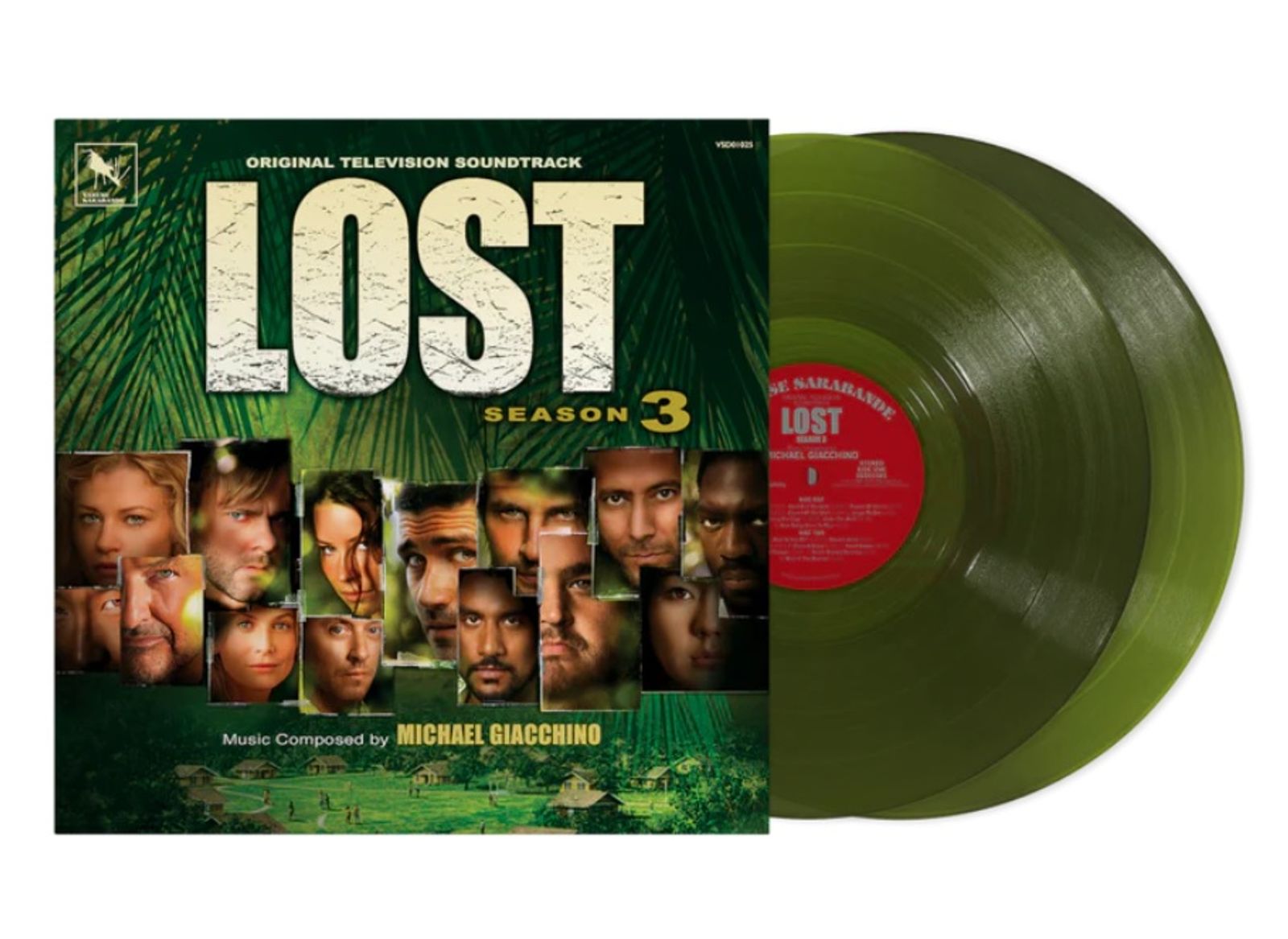 Michael Giacchino Lost Season 3 (Original Television Soundtrack) (Forest Green Vinyl) 2 LPs